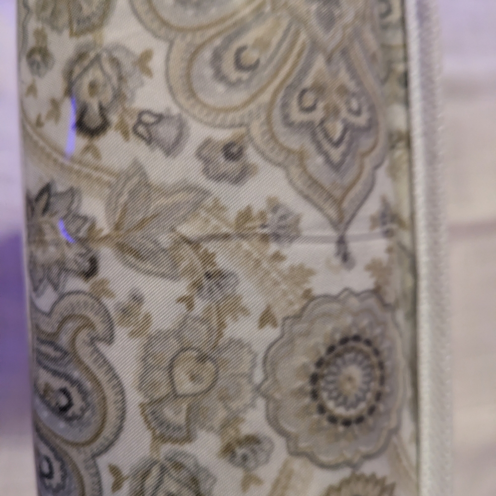 CK H Style California King Sheet Set - Floral Paisley Beige & Olive - Picture 3 of 3
